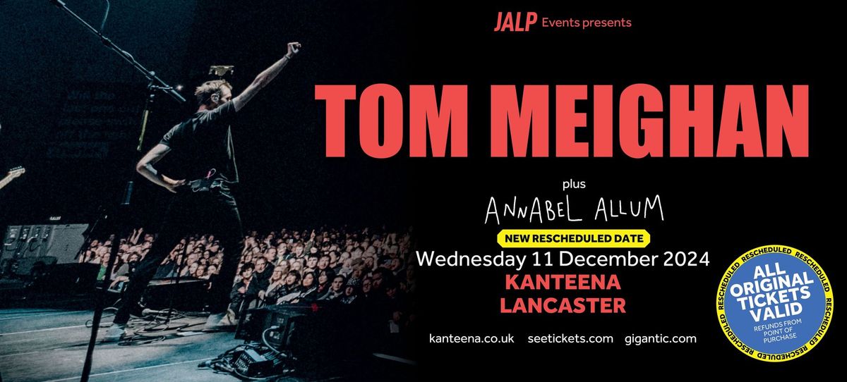 Tom Meighan plus Support LIVE in Lancaster!