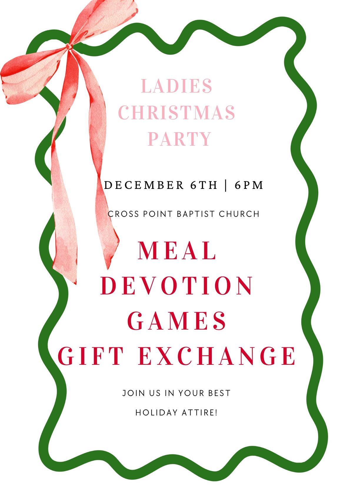 Ladies Christmas Party