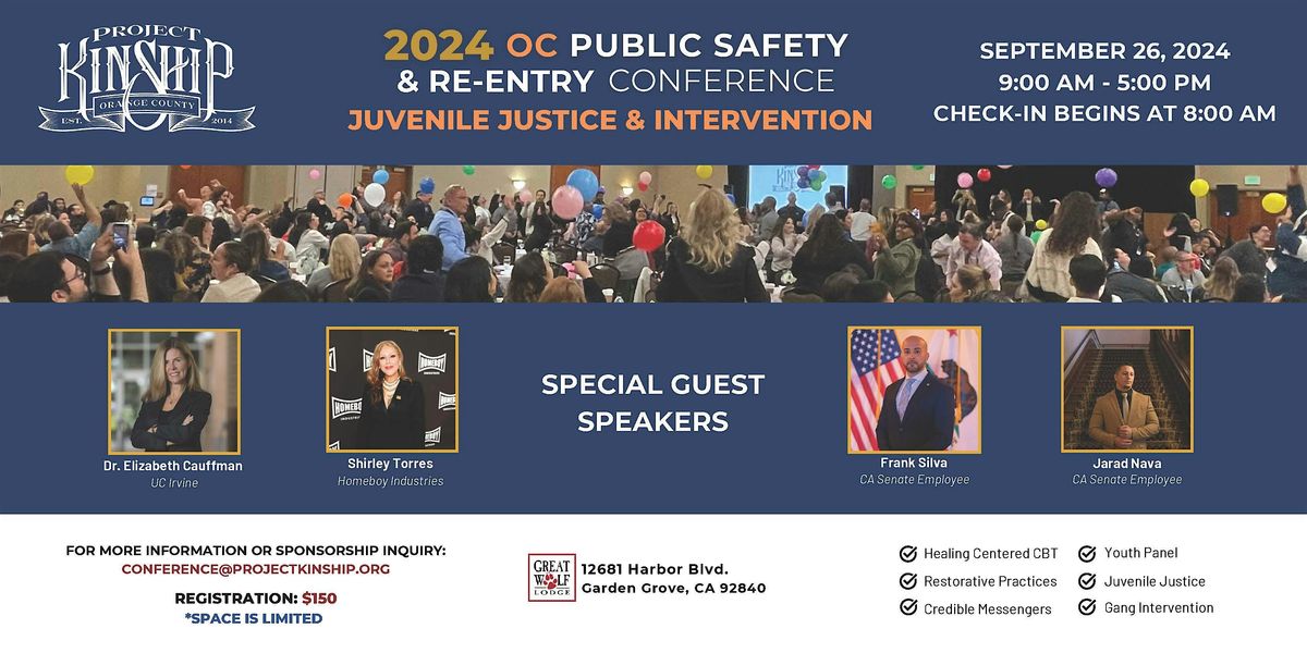 2024 OC Public Safety & Re-Entry Conference