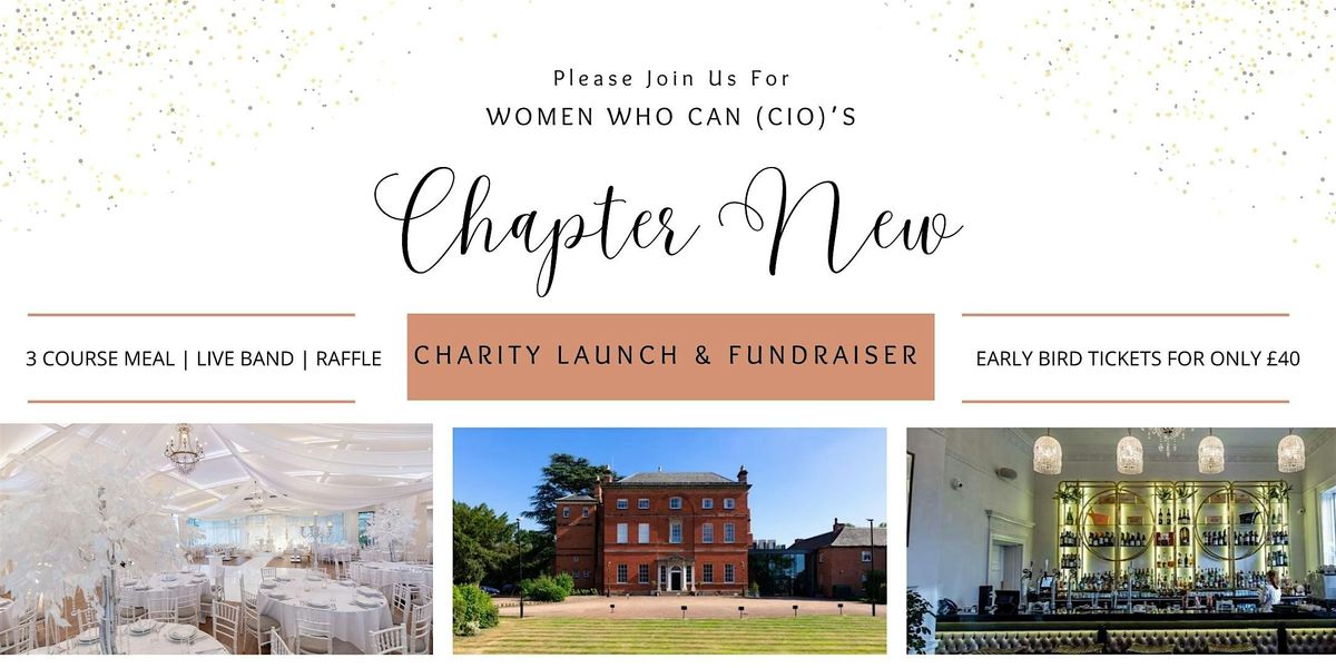 Chapter New Charity Launch & Fundraiser!