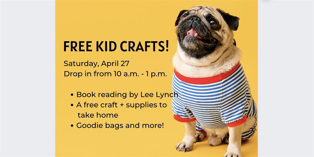 Free Kid Crafts + Book Time at Made in ALX