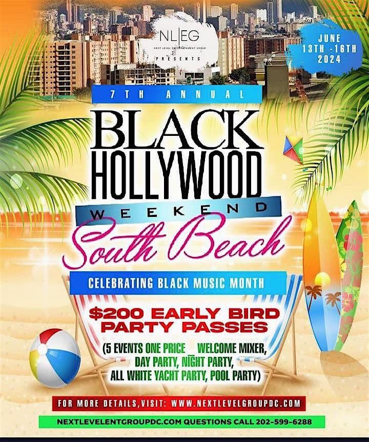 The Official Sunset Day Party Celebrating Black Music Month Fri June 14th