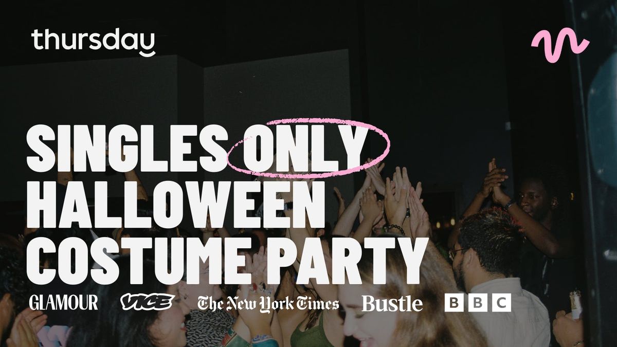 Thursday | Singles Halloween Costume Party | Mexico City