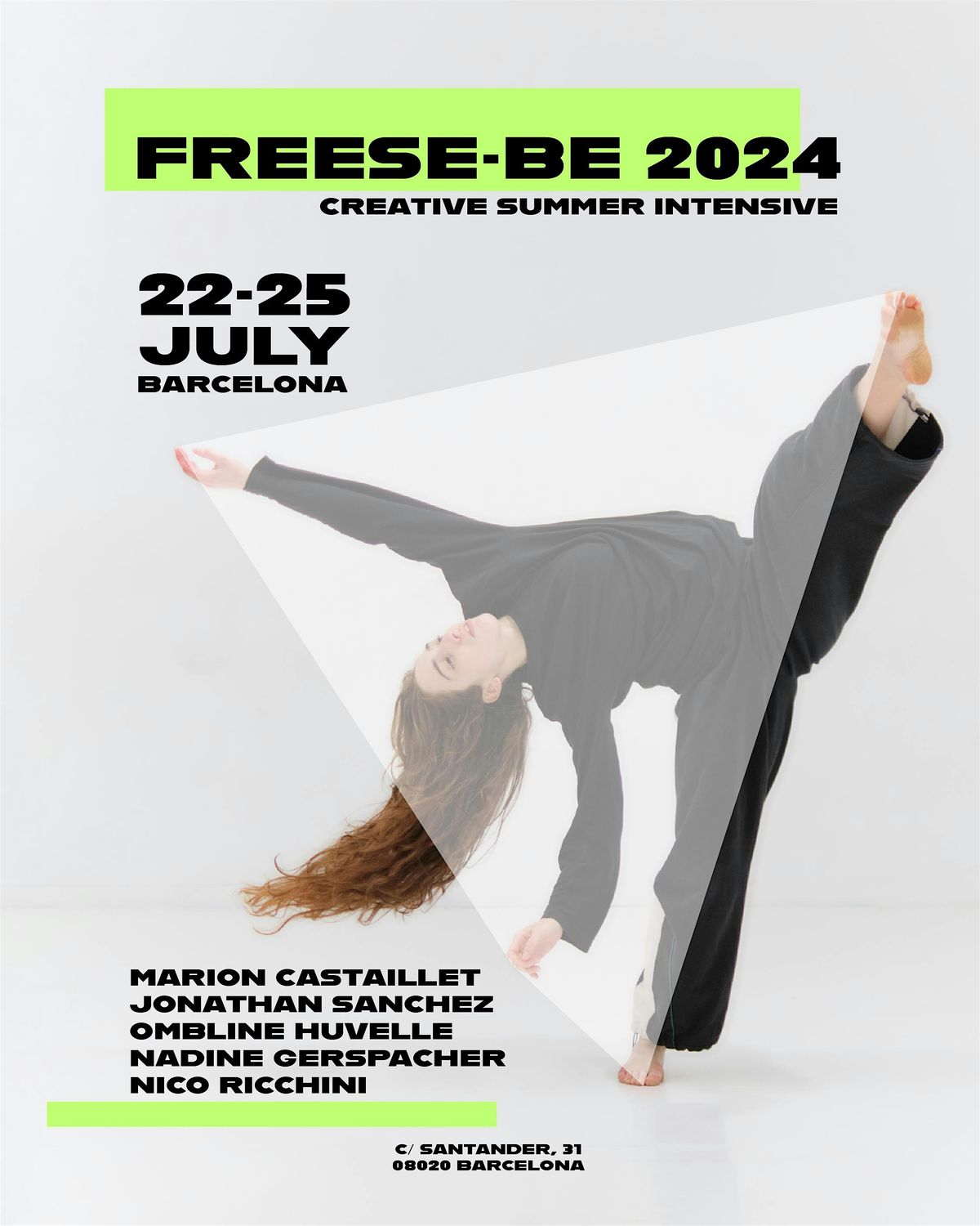FREESE\u00b7BE 2024 - Creative Summer Intensive in Barcelona