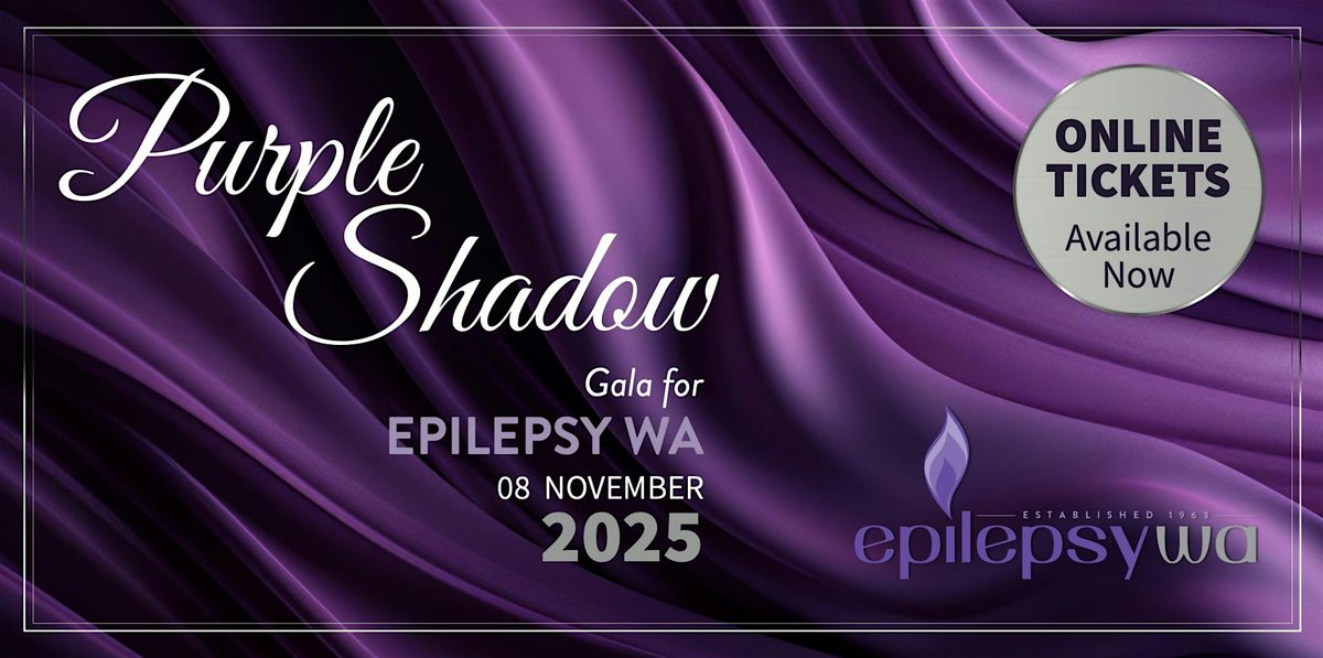 Purple Shadow Gala for Epilepsy WA