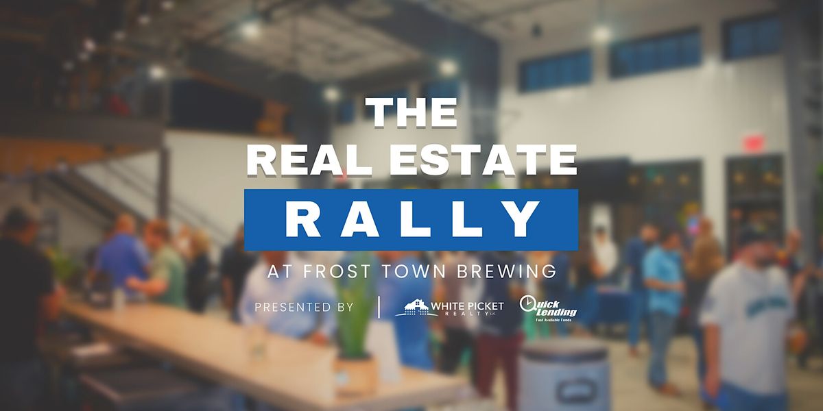 The Real Estate Rally - Investing in Commercial Real Estate \/\/ June 13th