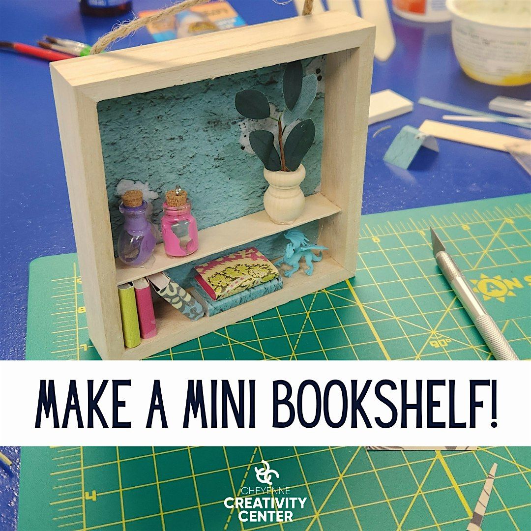 Make a Mini Bookshelf!