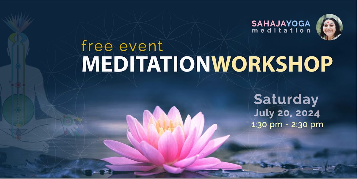 DC wharf: Free course to start your spiritual journey with Meditation