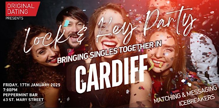 New  Year Singles Lock & Key Party-Cardiff | Ages 30-45