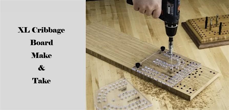 Xl Cribbage Board Make & Take