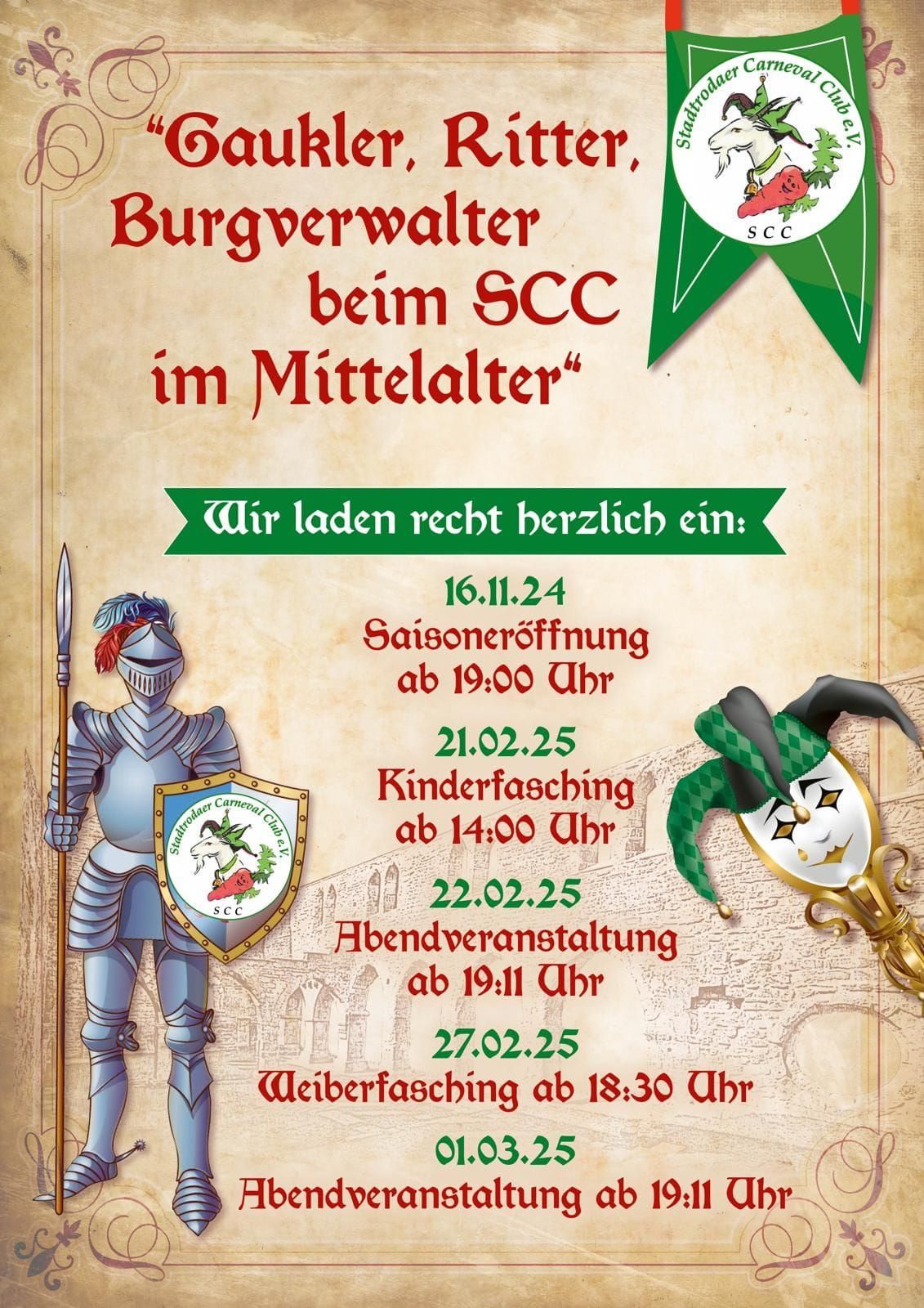 1. Abendveranstaltung des SCC