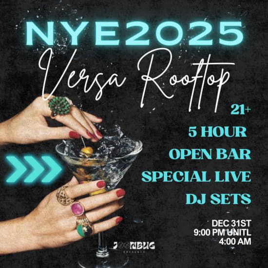 Rooftop Countdown: Versa NYE 2025