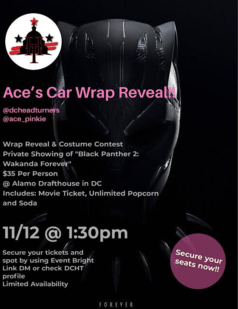 Ace\u2019s Car Wrap Reveal Party