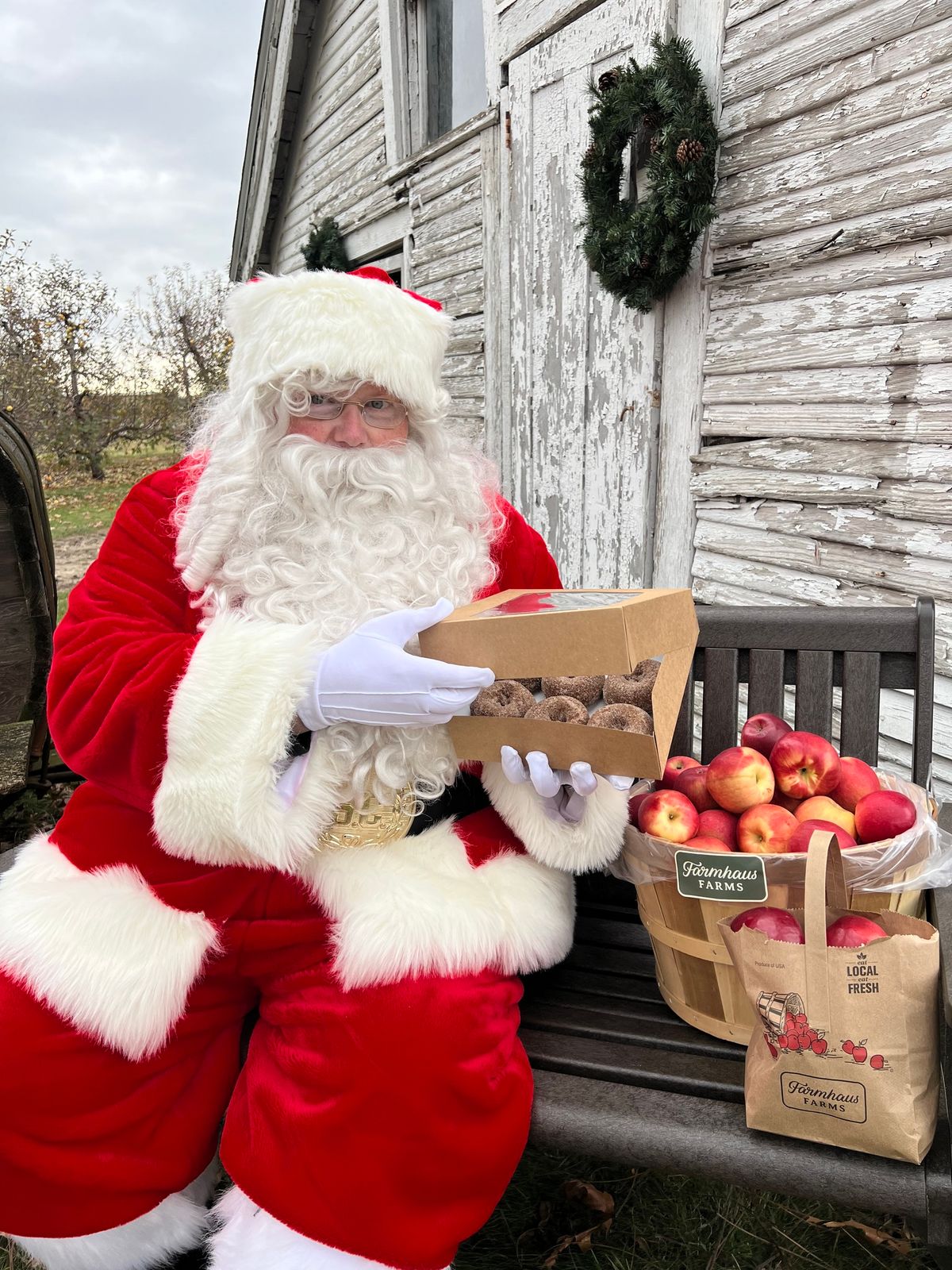 Santa at the Farm! 