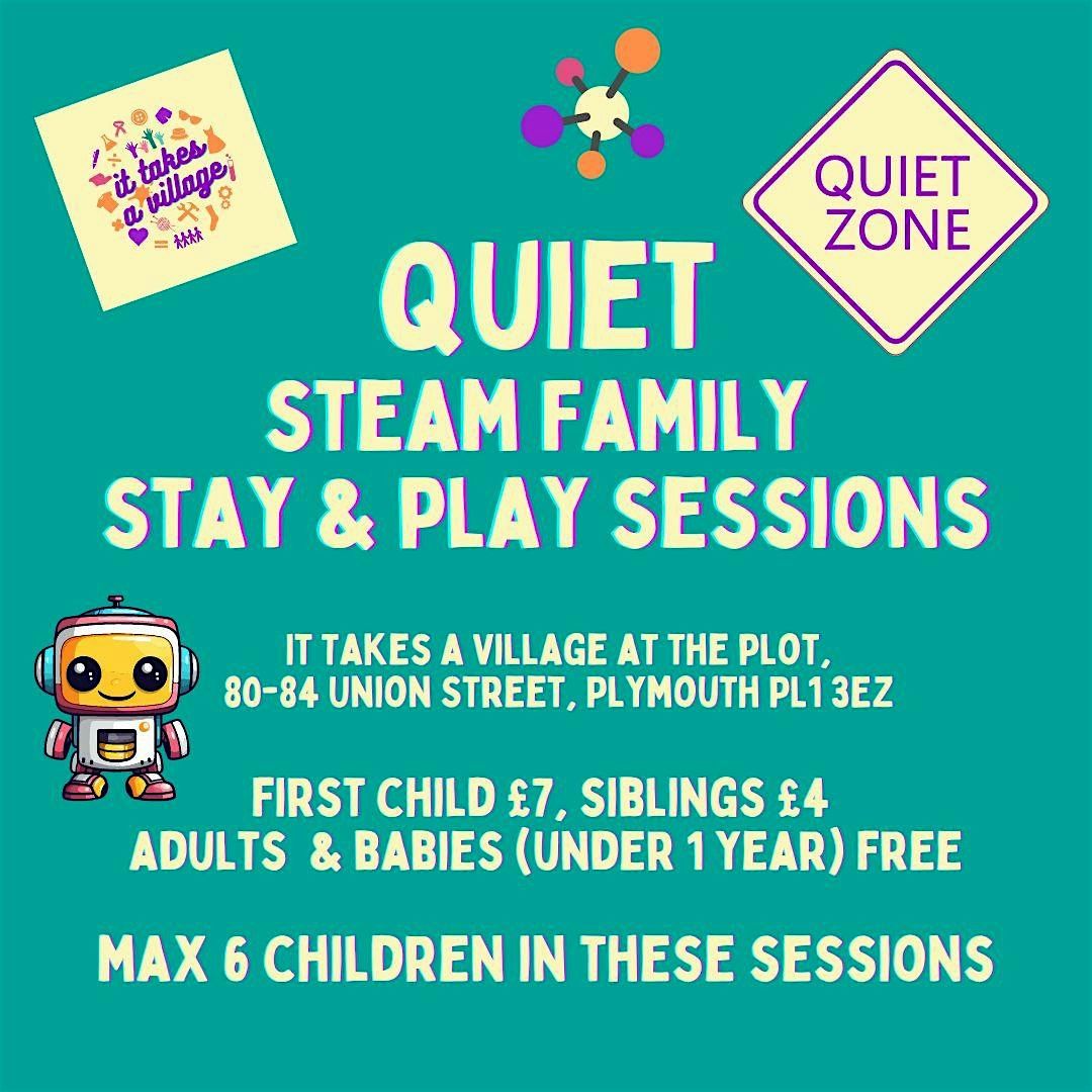 QUIET STEAM Family Stay & Play Session
