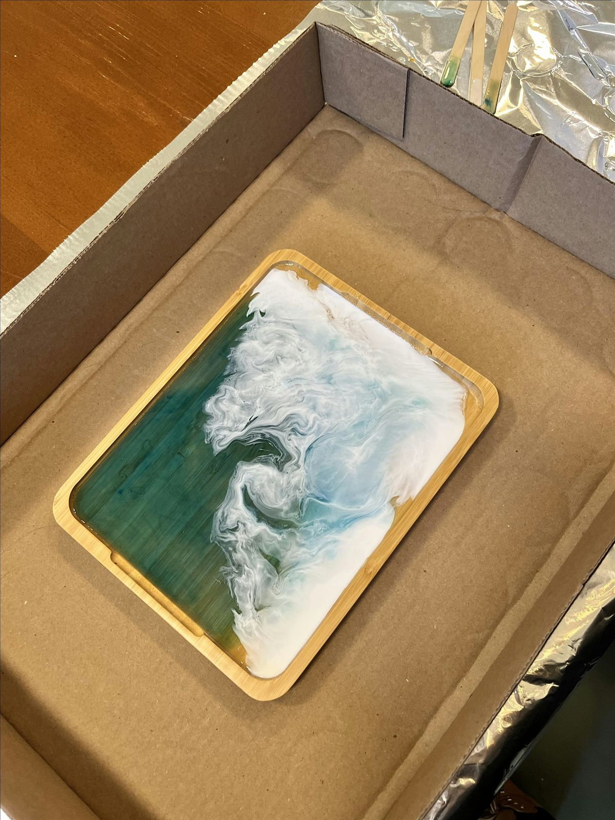 Resin Beach Tray