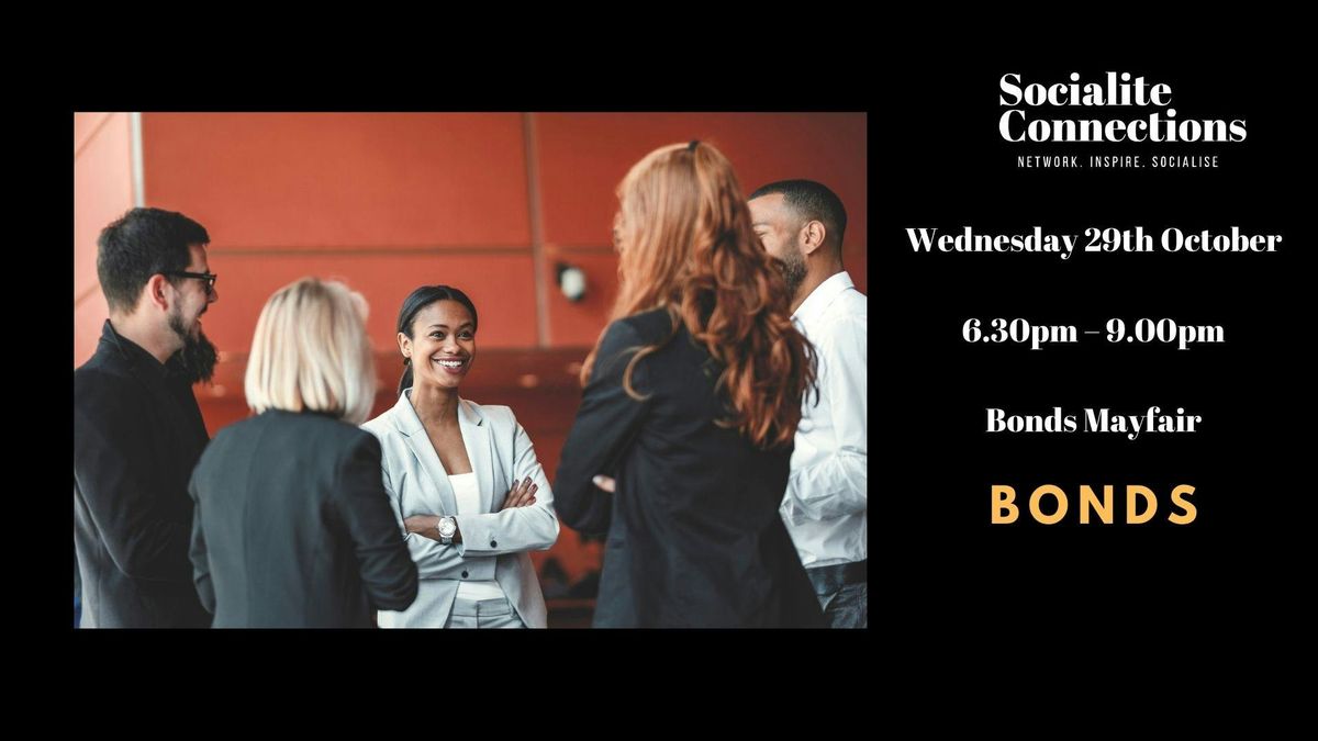 BioTech Startups, Investors, Innovators, Working Professionals at Bonds Mayfair