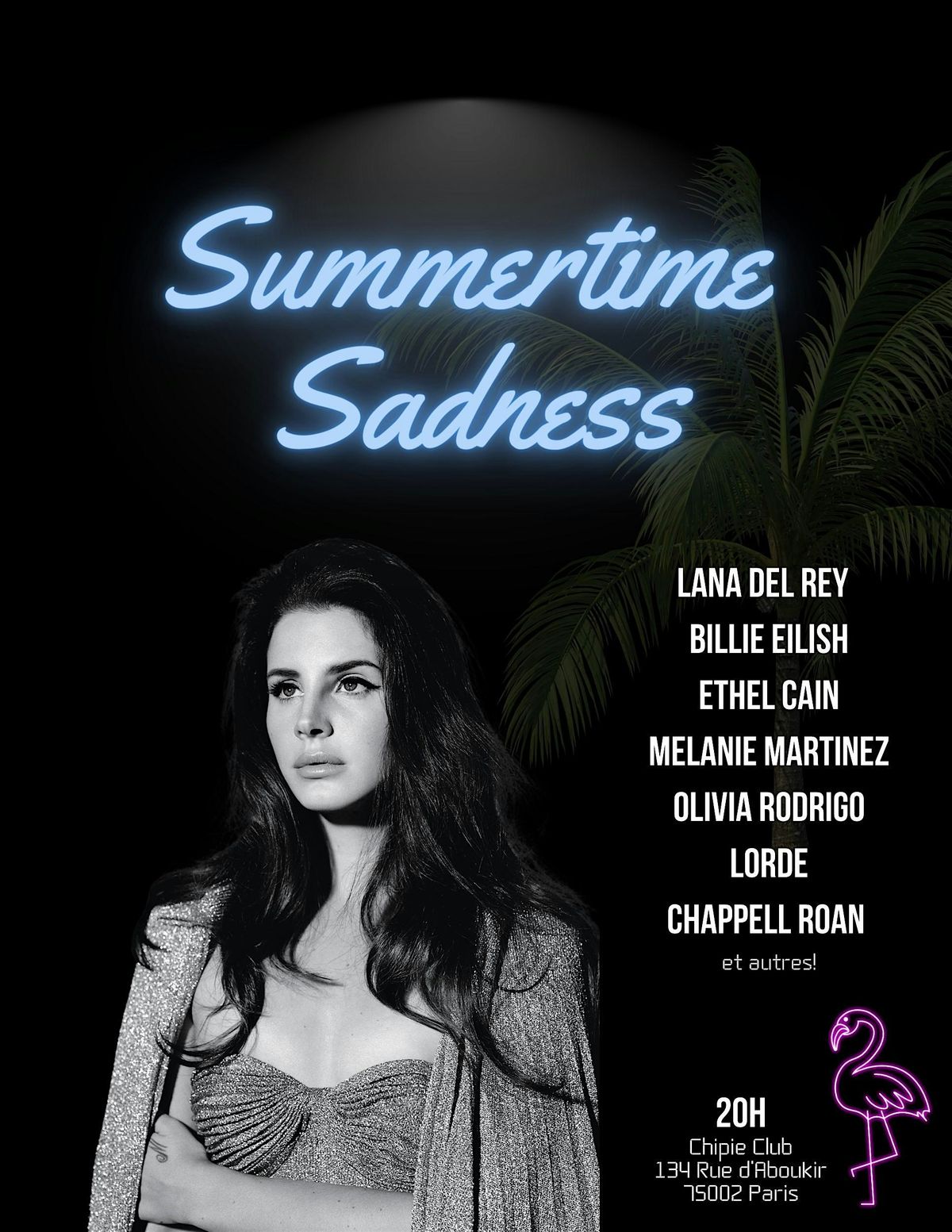 Summertime Sadness: Soir\u00e9e Sad Girl Pop