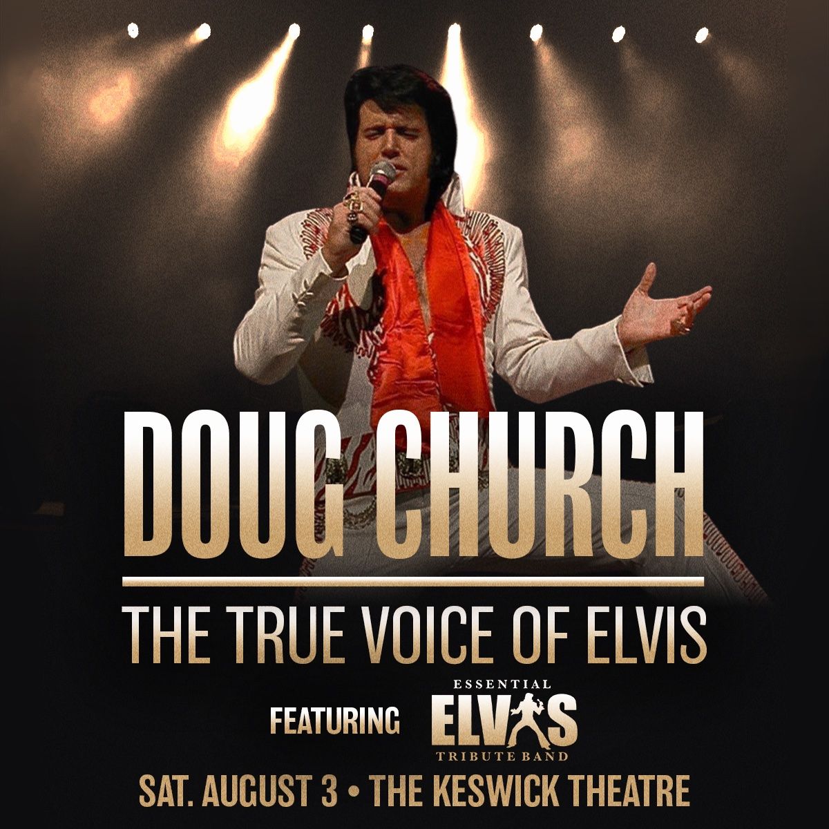 Doug Church - The True Voice of Elvis at The Beacon Theatre - Hopewell