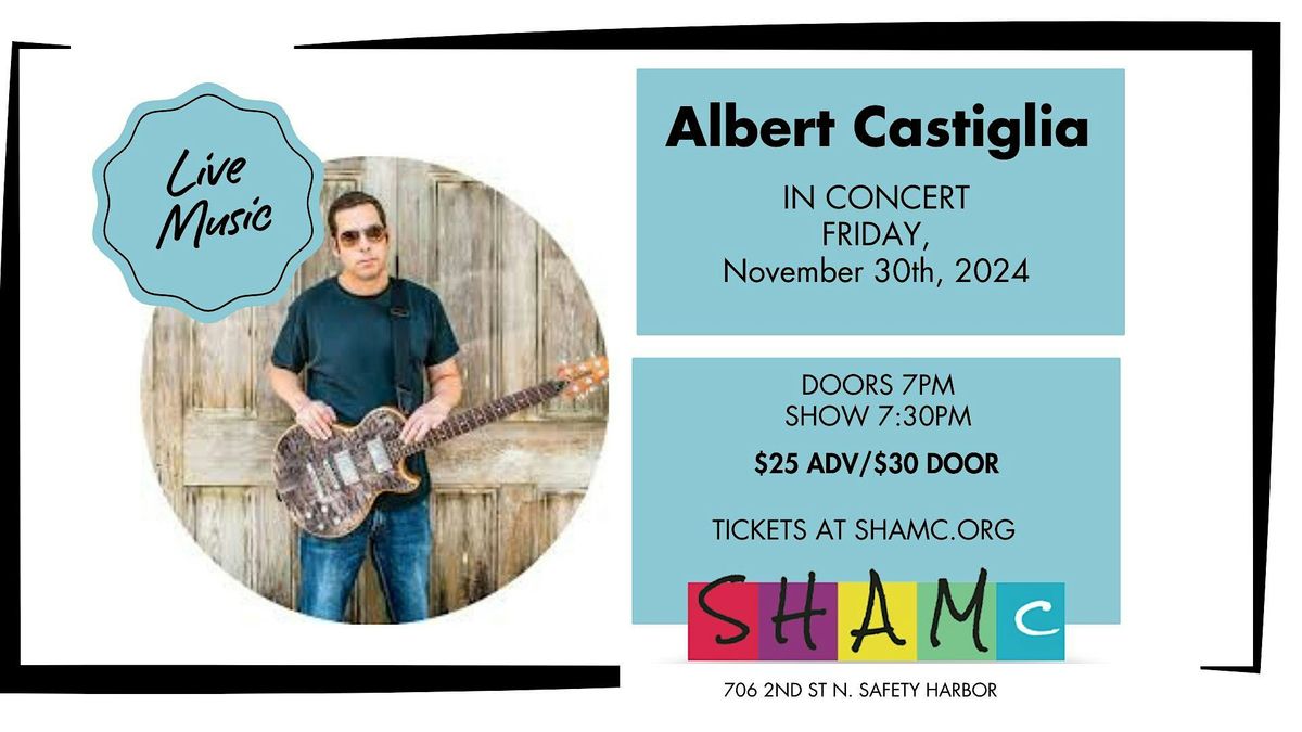 Albert Castiglia in Concert