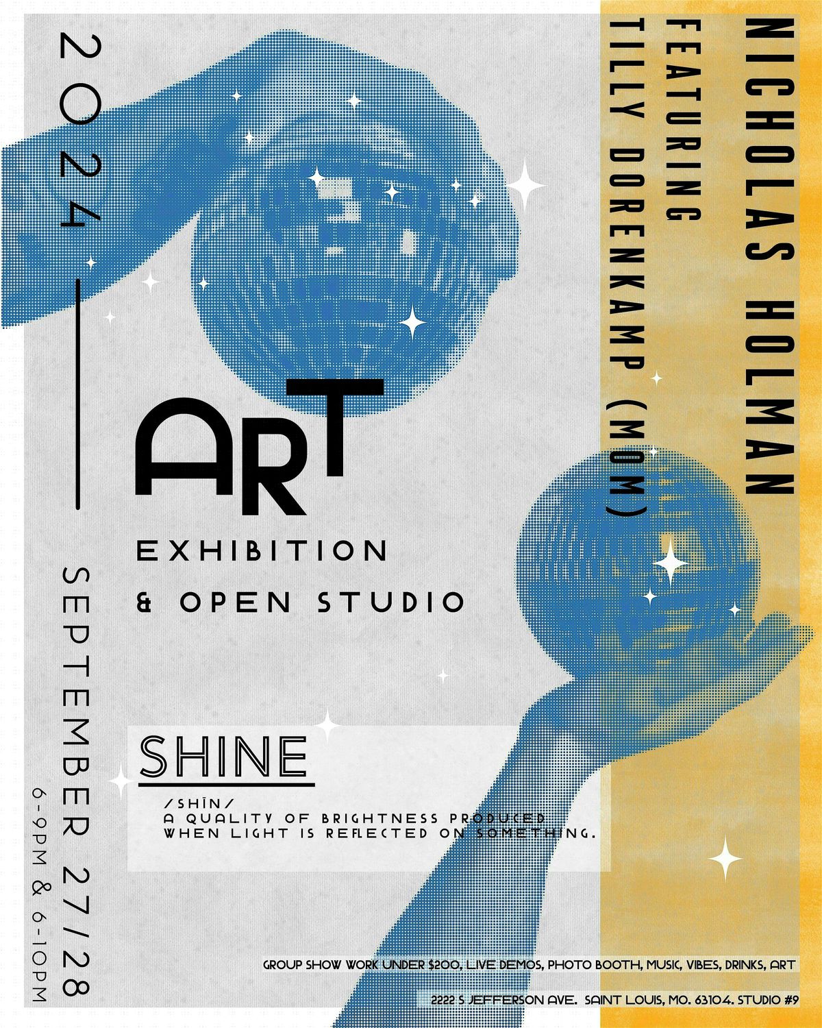 SHINE - Art Exhibition and Open Studio