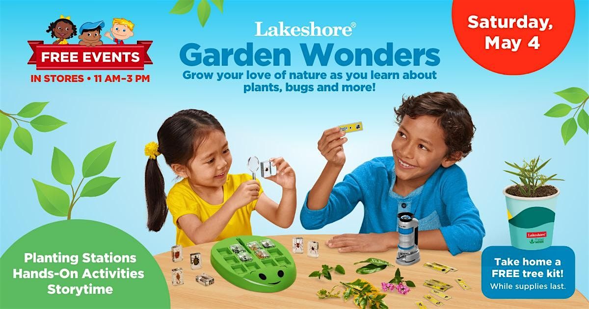 Free Kids Event: Lakeshore's Garden Wonders (Bellevue)