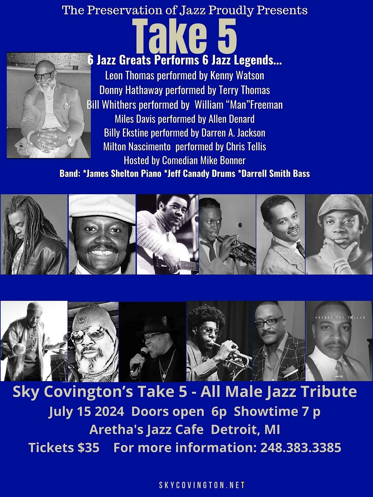 Take 5 - All Male Jazz  Revue