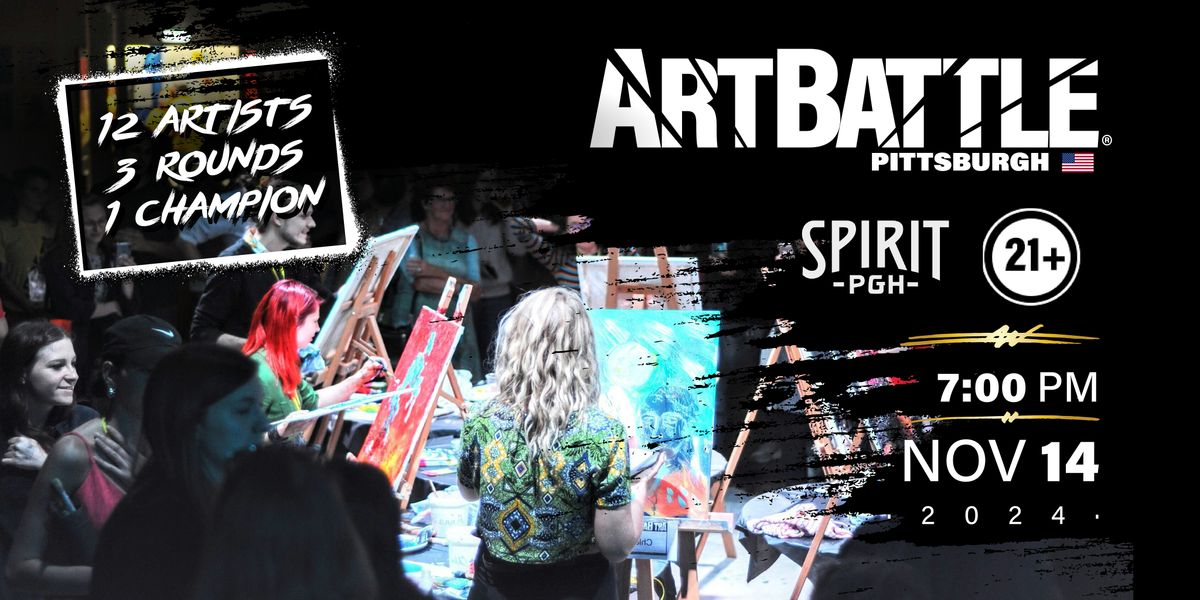 Art Battle Pittsburgh - November 14, 2024