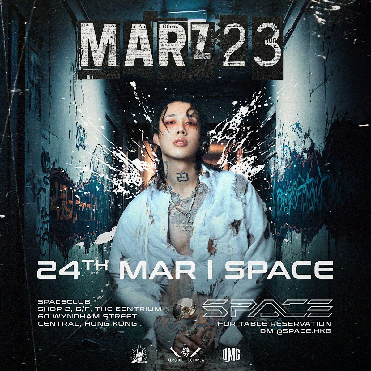 24\/3\u53f0\u7063\u4eba\u6c23\u7537\u6b4c\u624bMarz23@Space Club