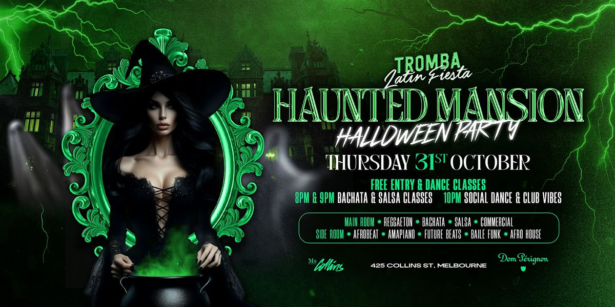 Tromba Latin Fiesta \u2022 Haunted Mansion Halloween Party