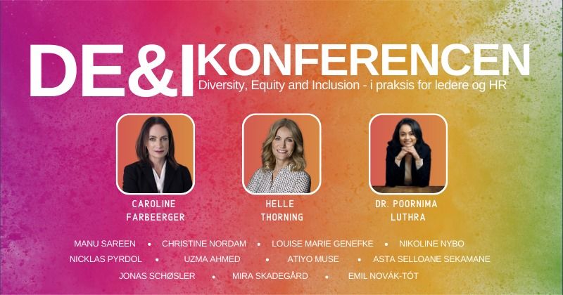 DE&I Konferencen 2024 | Konference om Diversitet & Inklusion