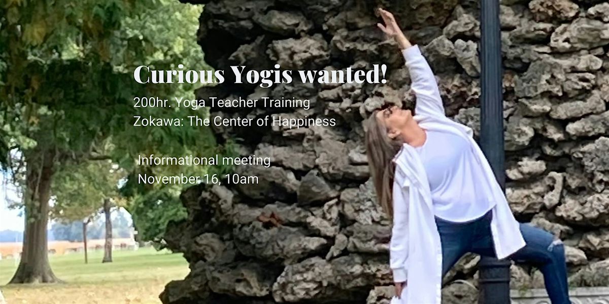 Yoga Teacher Training Information Meeting