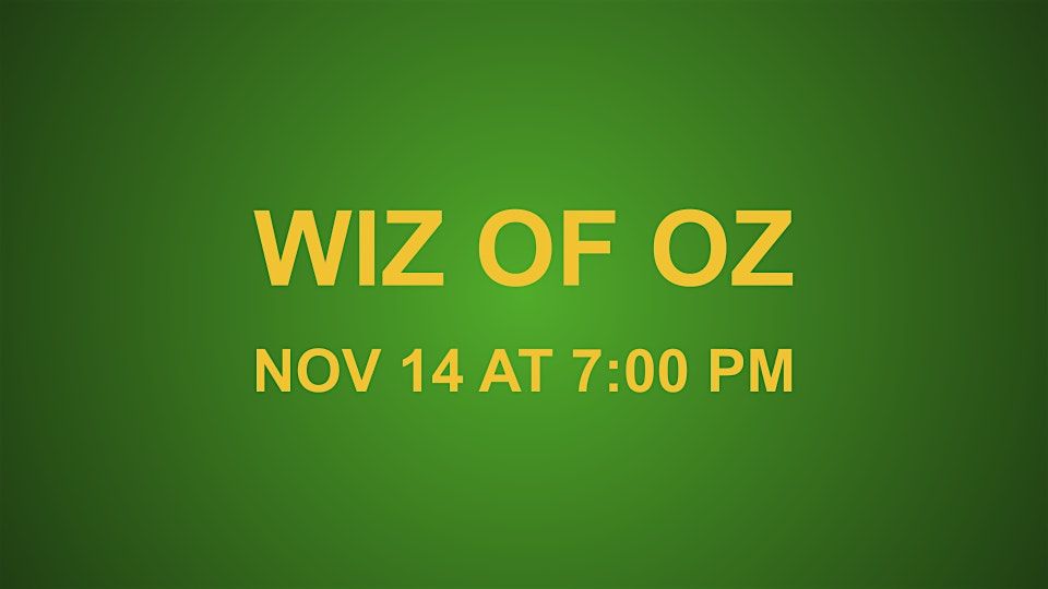 The Wizard of Oz Youth Edition at South Jordan Middle School