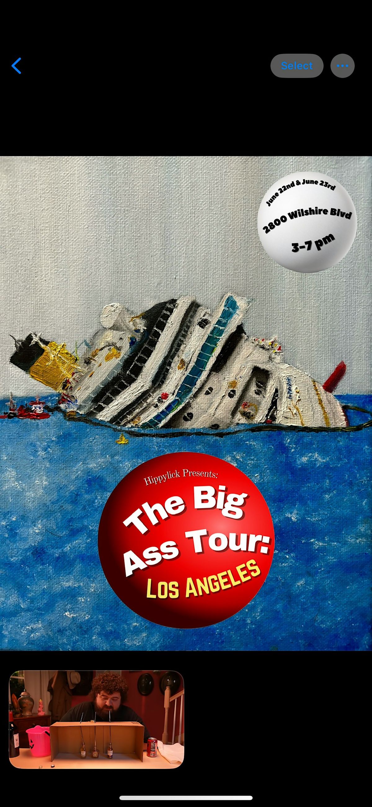The Big Ass Tour: Los Angeles (Saturday showing)