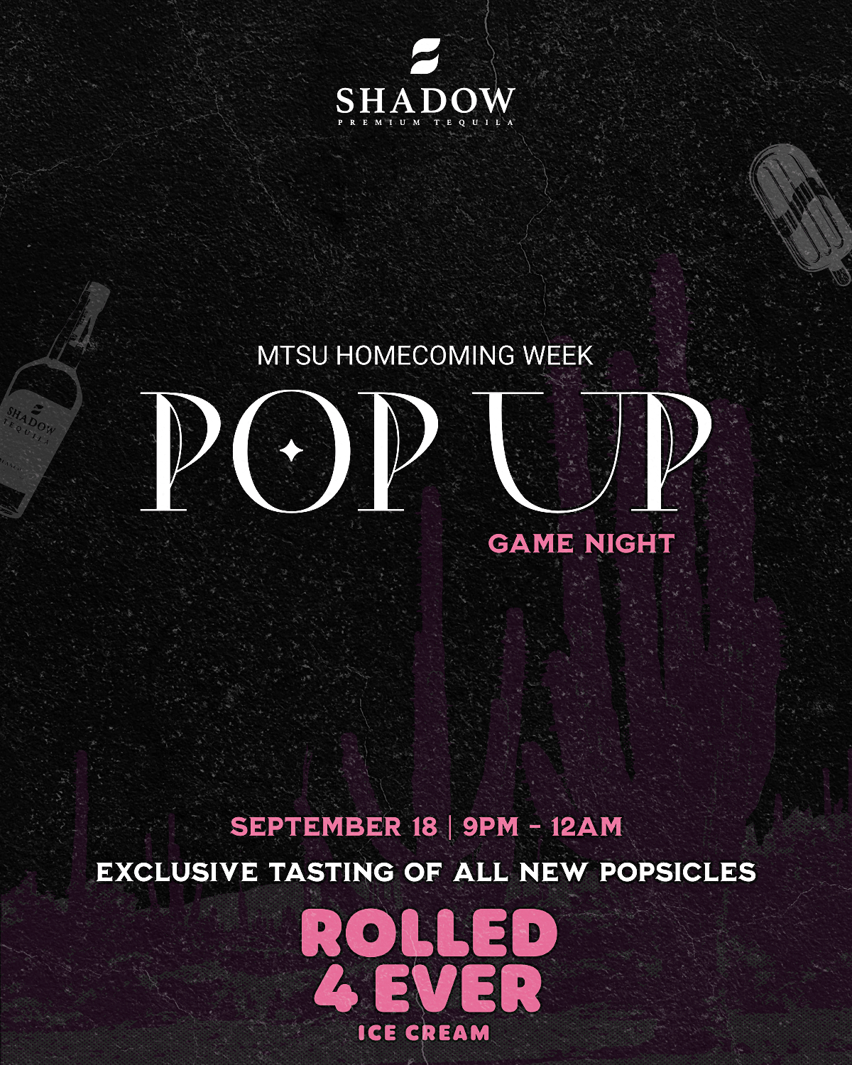 The POP UP - Game Night & Tasting