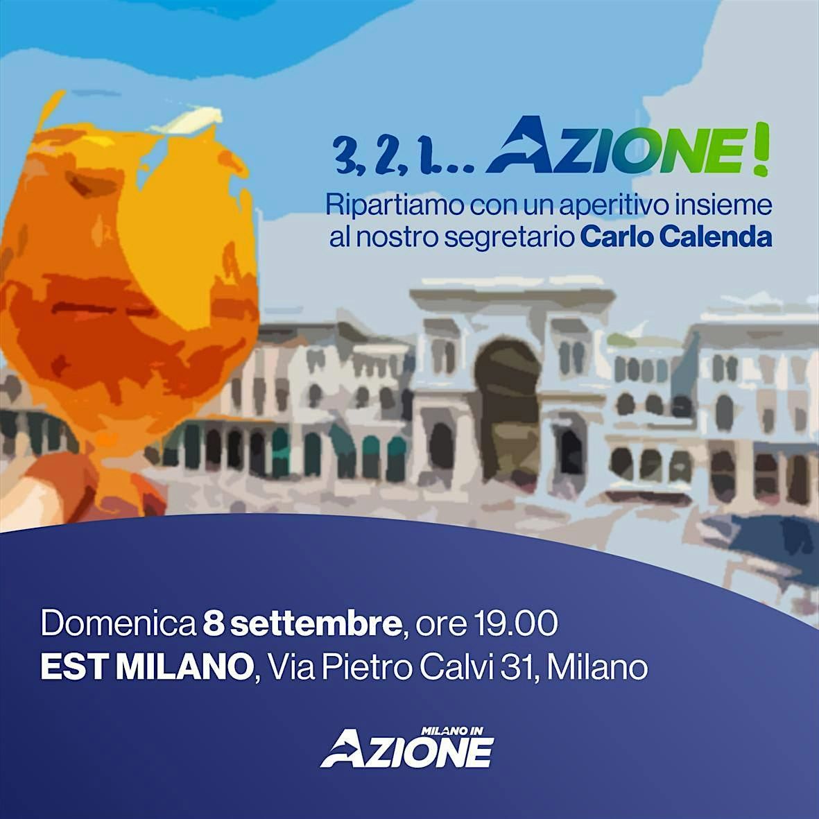 3,2,1, Azione! Ripartiamo con il nostro segretario Carlo Calenda