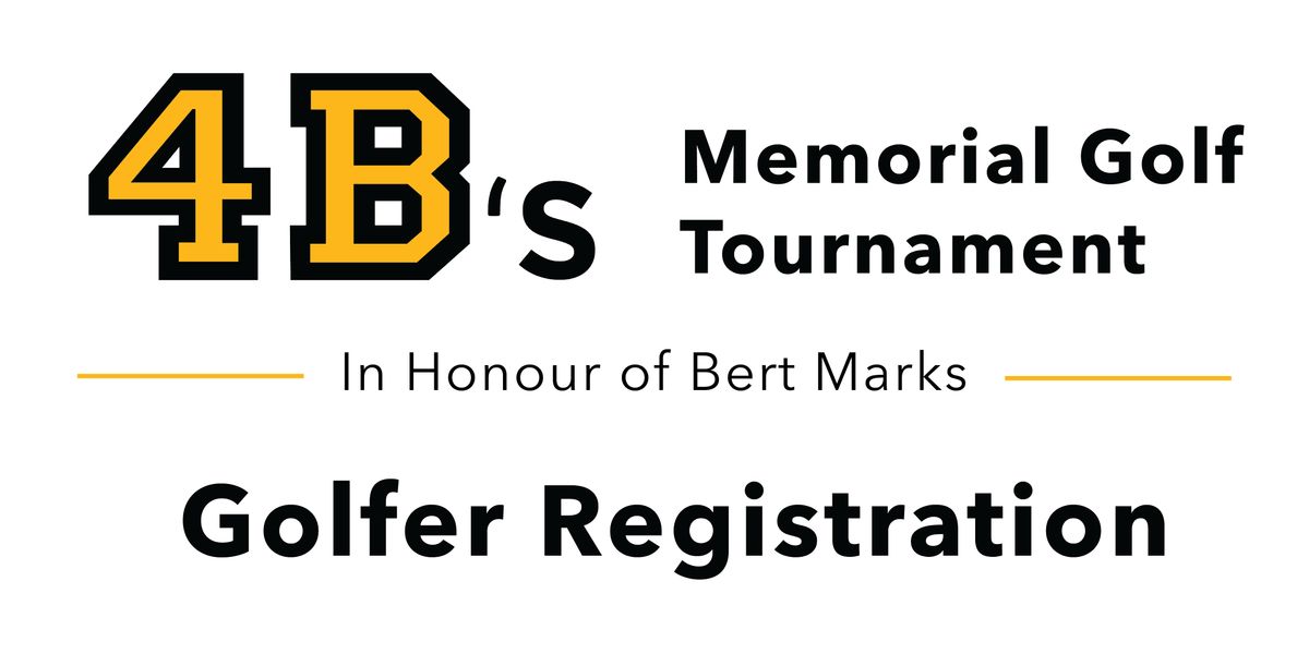 2nd Annual 4Bs Golf Tournament in Memory of Bert Marks, Rossmere Golf ...