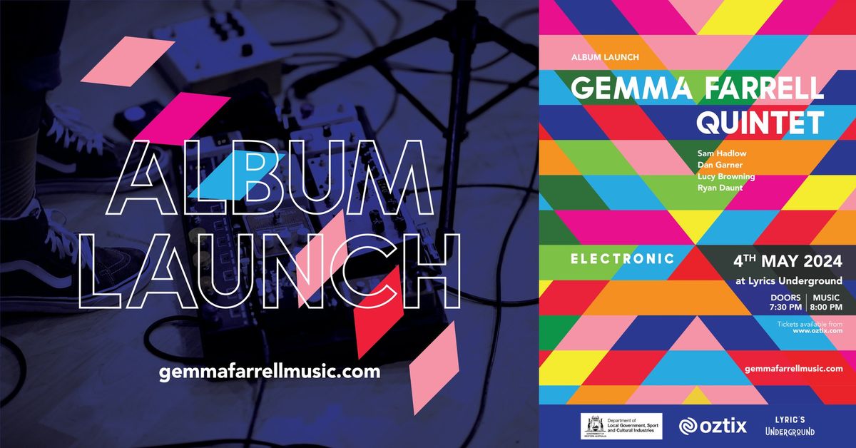 "Electronic" Album Launch - Gemma Farrell Quintet 