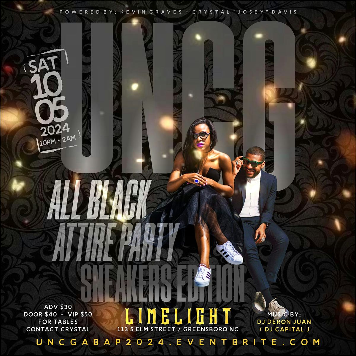 All Black Attire Party: Sneakers Edition