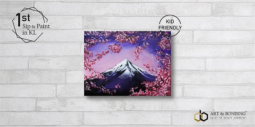 Sunday Sip & Paint : Mount Fuji in Spring