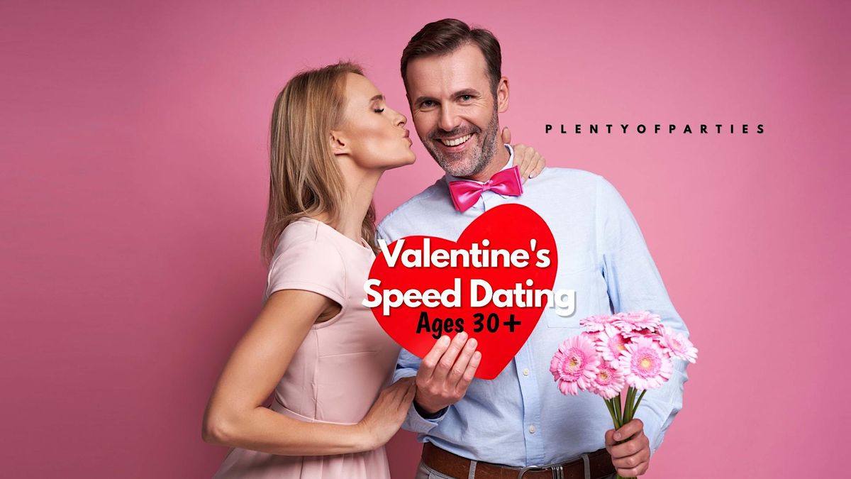 Pre Valentine's Day: Over 30s Speed Dating NYC Event : Feb 13th, 2024