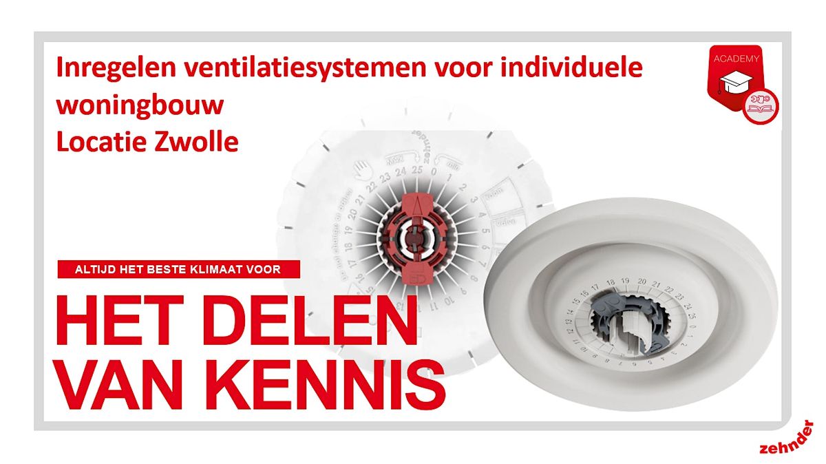 Inregelen ventilatiesystemen voor individuele woningbouw - Locatie Zwolle