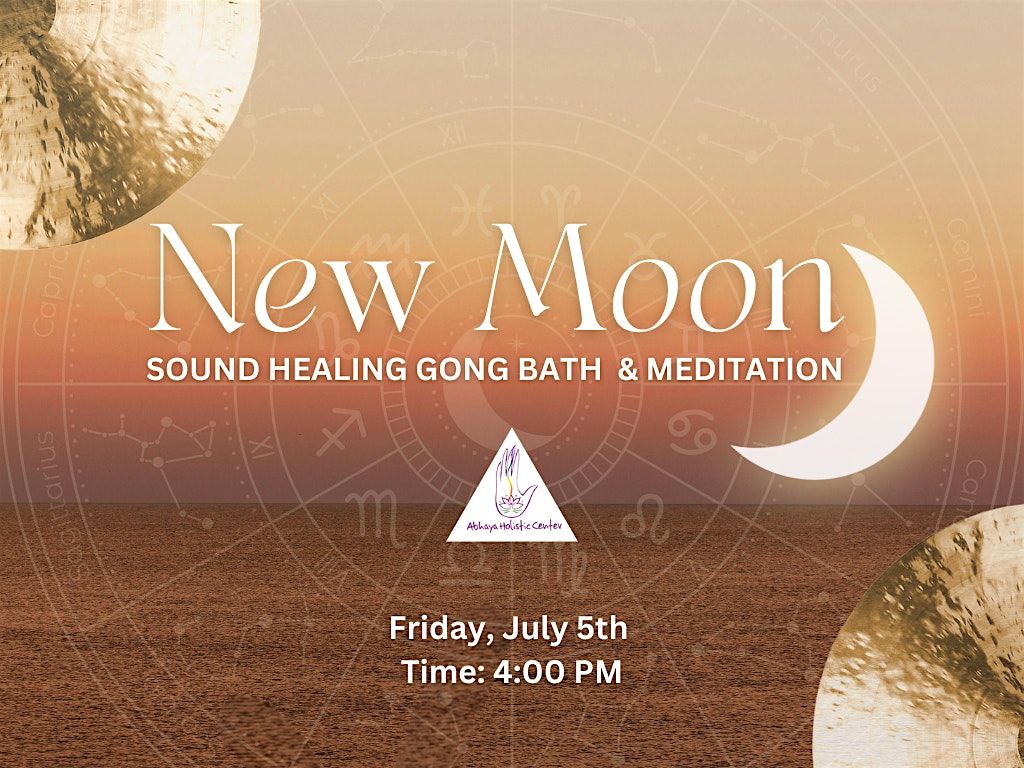 New Moon Gong Bath & Meditation