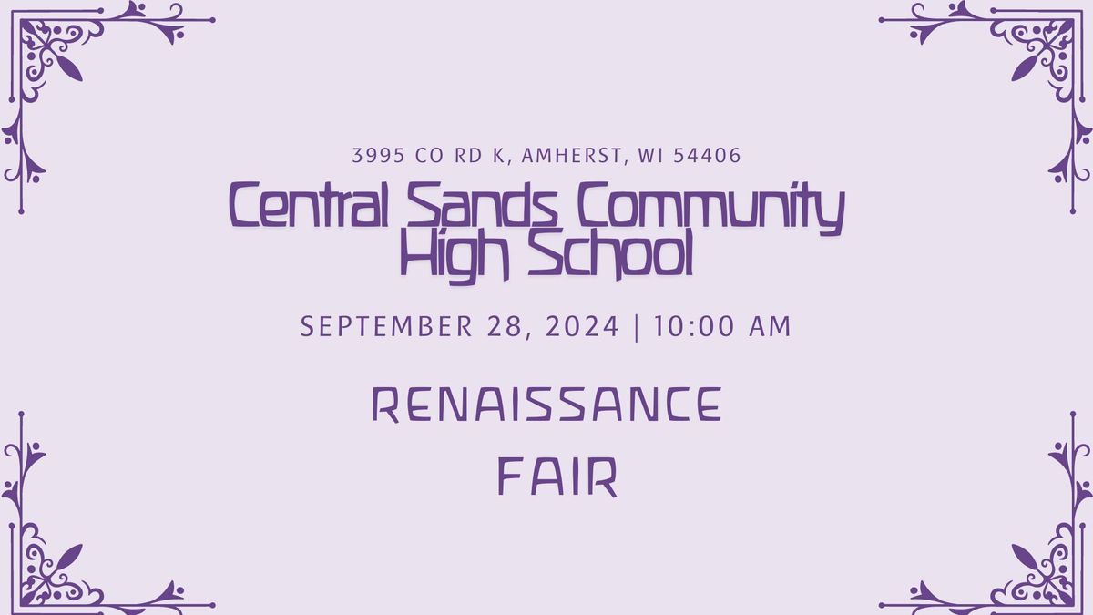 Central Sands Renaissance Faire 