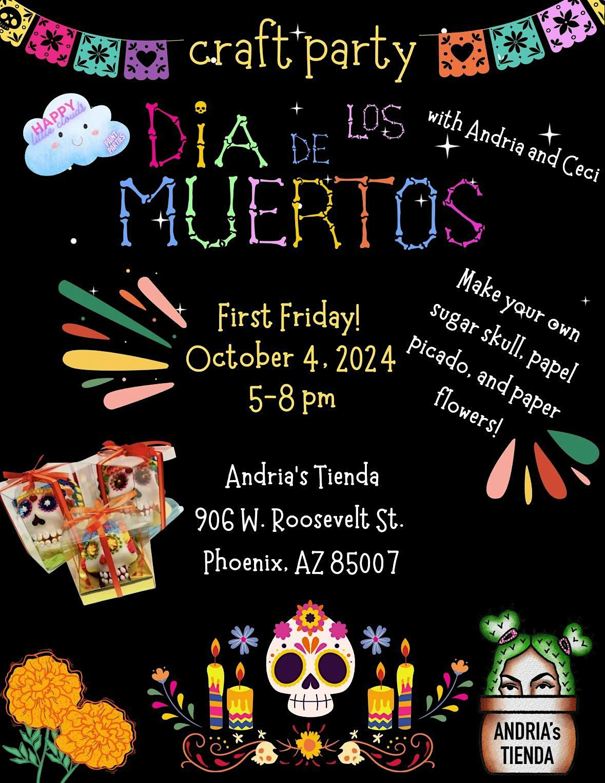 Dia De Los Muertos Craft Party