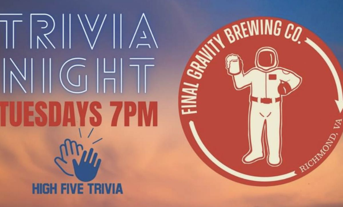 Tuesday trivia at Final Gravity Brewing Company, Final Gravity Brewing