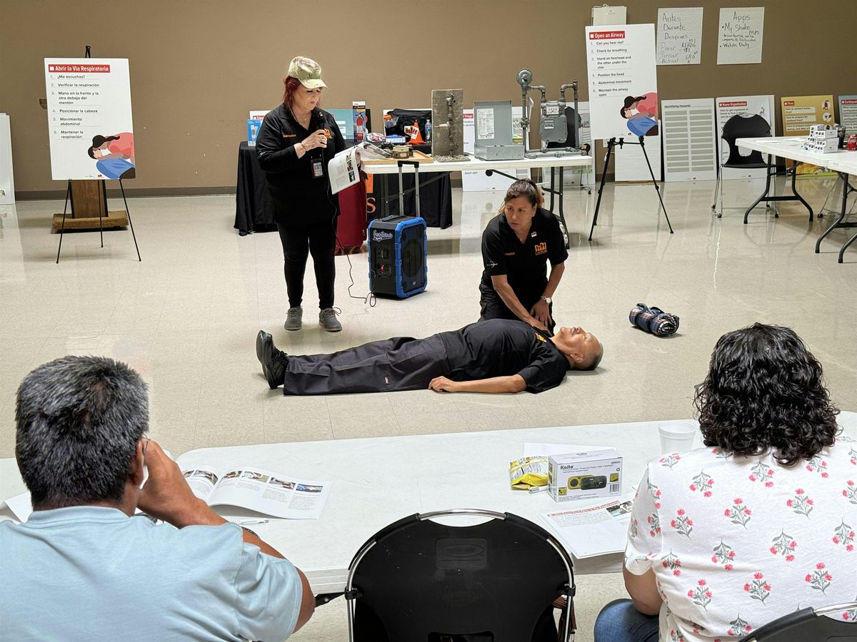 City of Fontana LISTOS Training (Spanish) October 12, 2024