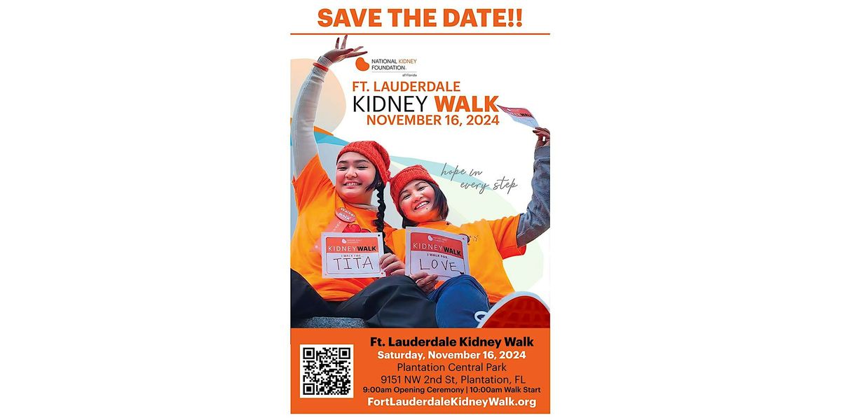 Ft. Lauderdale Kidney Walk