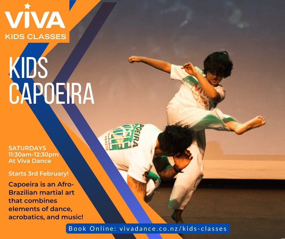 Kids Capoeira at Viva Dance