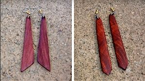 March Wooden Earring Workshop (BYOB)